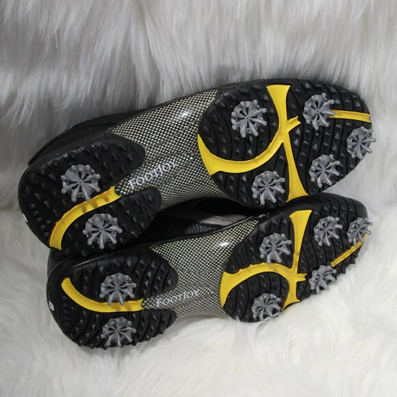 FootJoy Contour Series 54265 Men’s Golf Shoes Size Black/Gray Size 9 - Picture 7 of 14